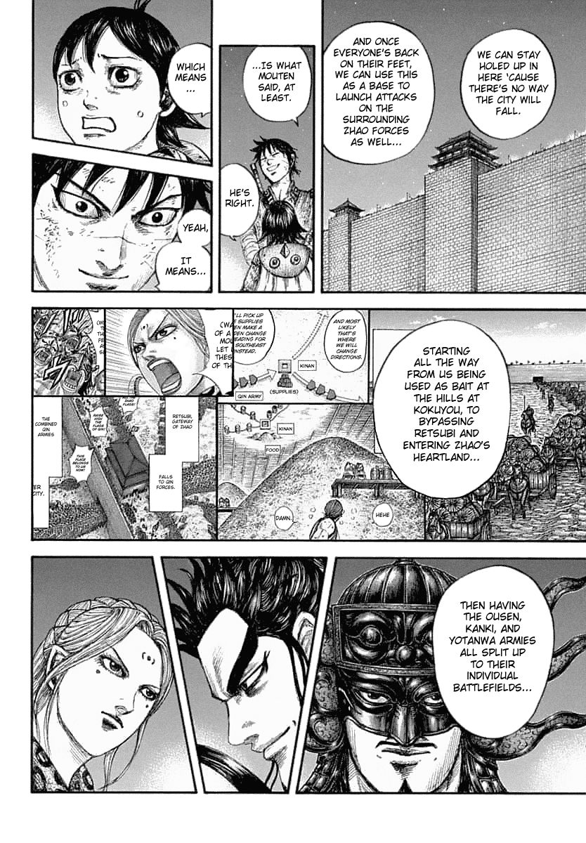 Kingdom manga, chapter 639, page 10 of 19