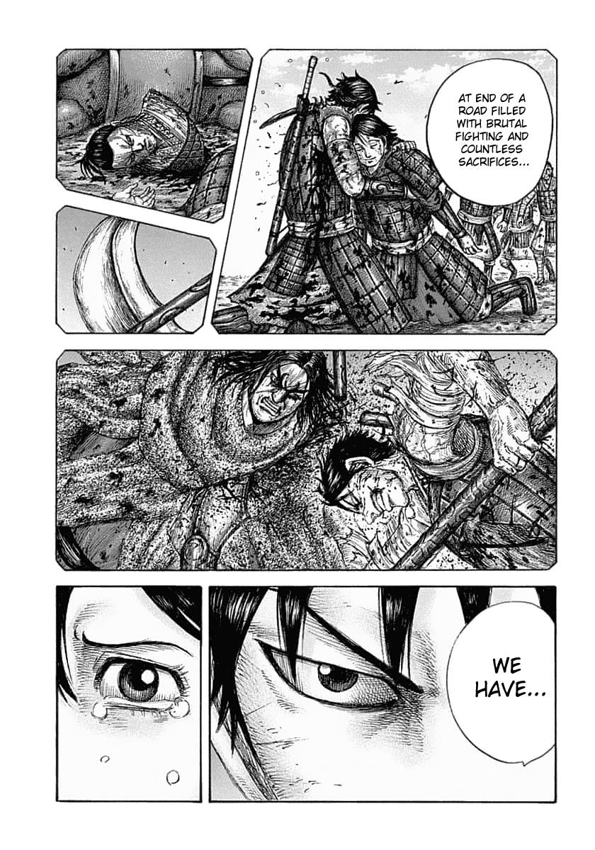Kingdom manga, chapter 639, page 11 of 19