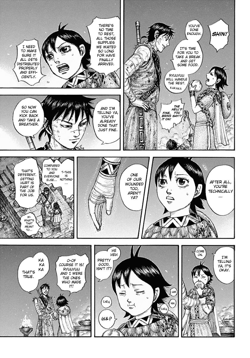 Kingdom manga, chapter 639, page 7 of 19