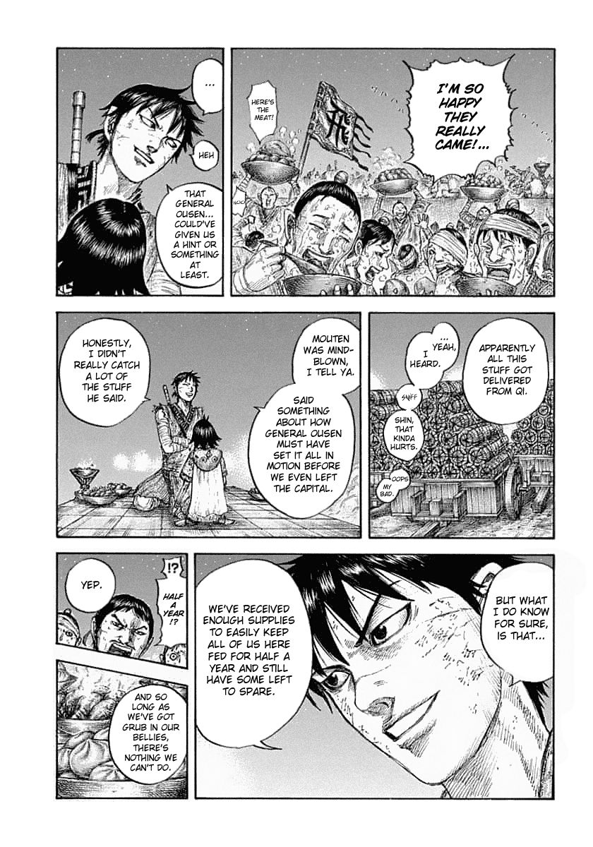Kingdom manga, chapter 639, page 9 of 19