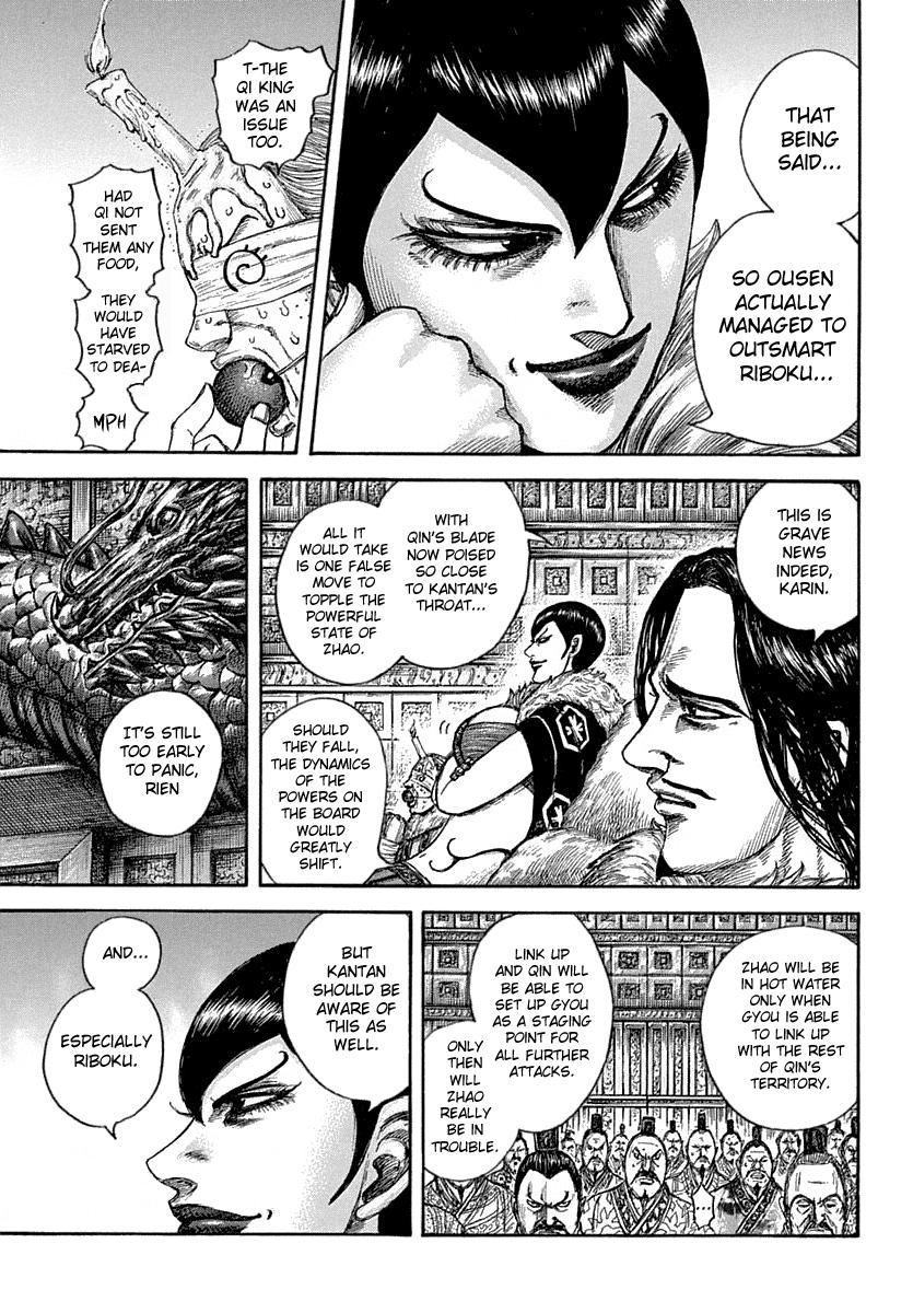 Kingdom Chapter 640 page 4 - Chapter 640: Nation's Keystone