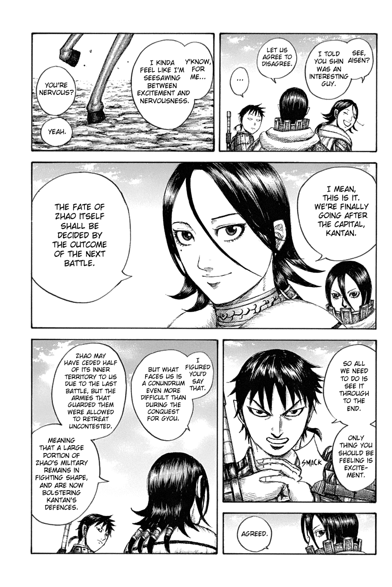 Kingdom manga, chapter 643, page 11 of 20