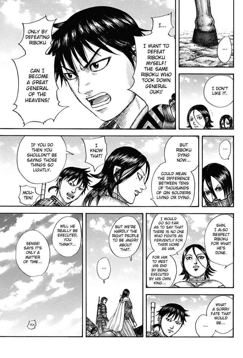 Kingdom manga, chapter 643, page 13 of 20