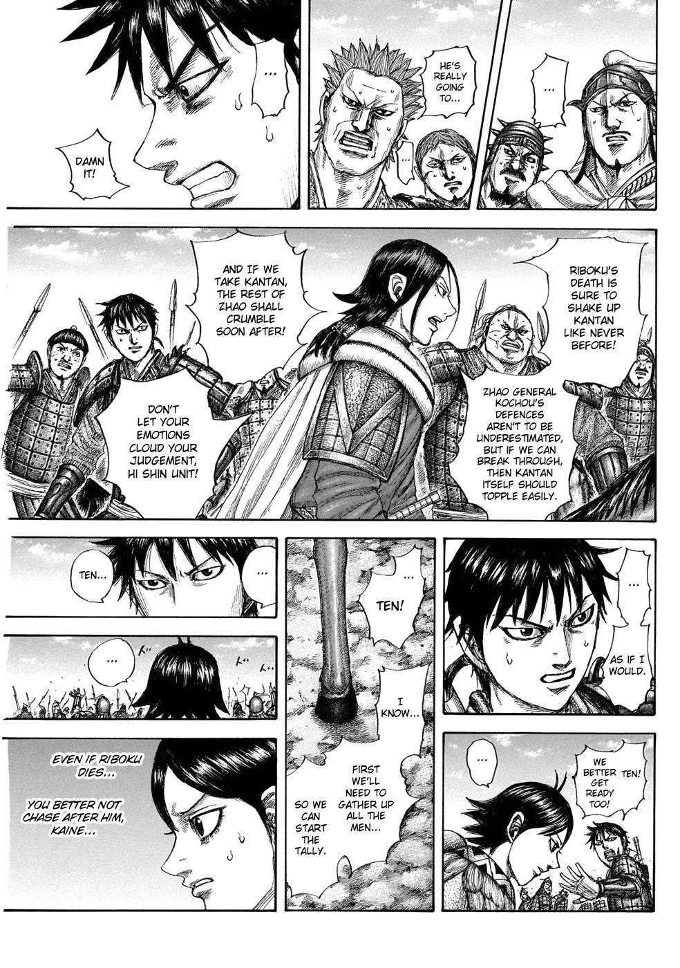 Kingdom Chapter 644 page 11 - Chapter 644: House of the Peach Spring