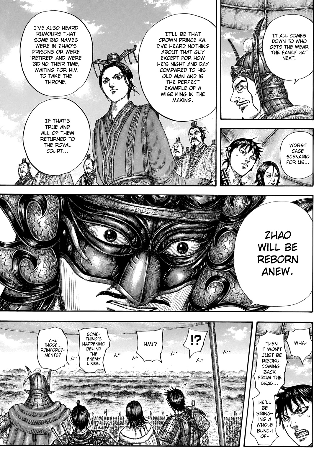 Kingdom Chapter 645 page 13 - Chapter 645: Zhao King's Decree