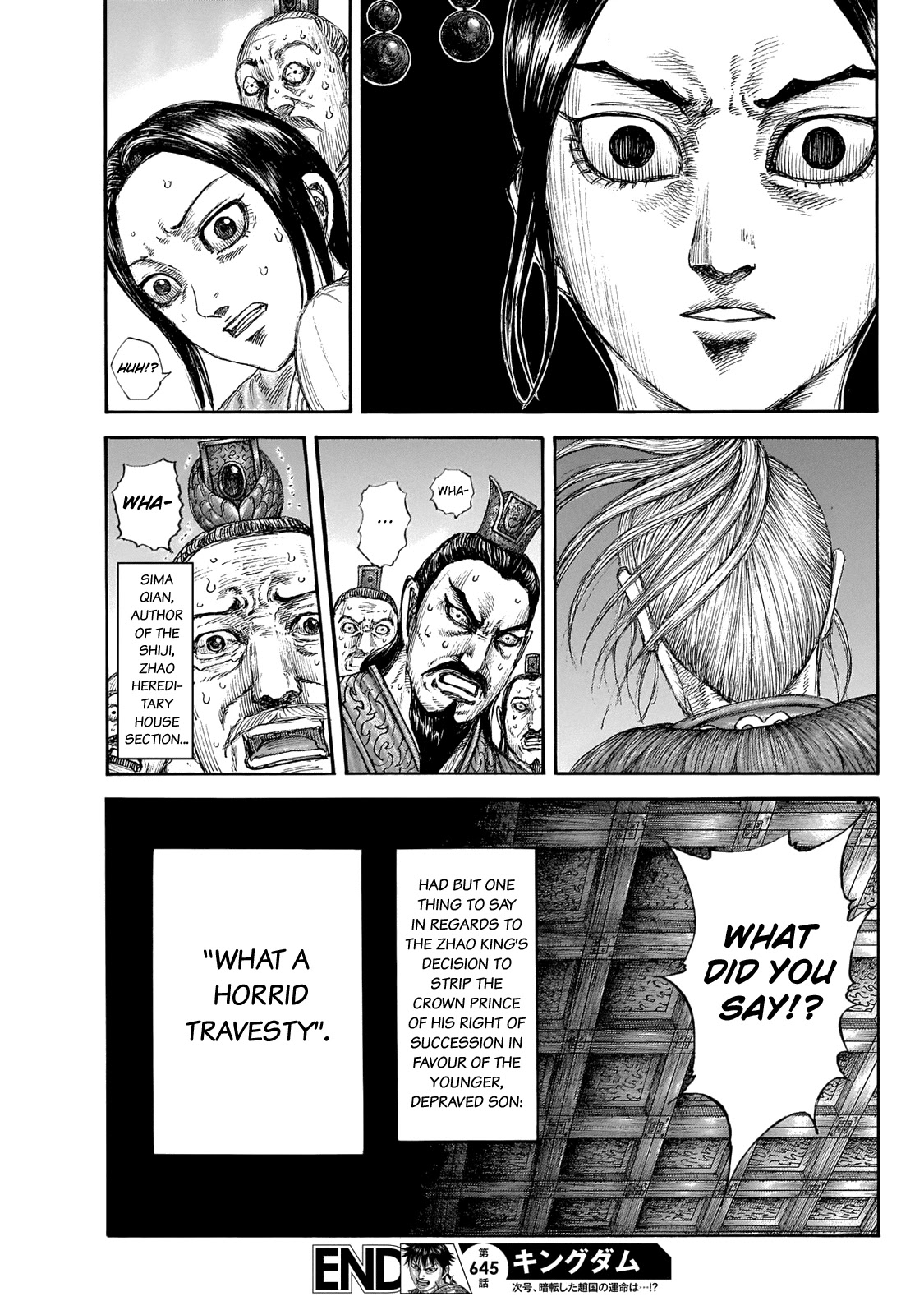 Kingdom Chapter 645 page 21 - Chapter 645: Zhao King's Decree