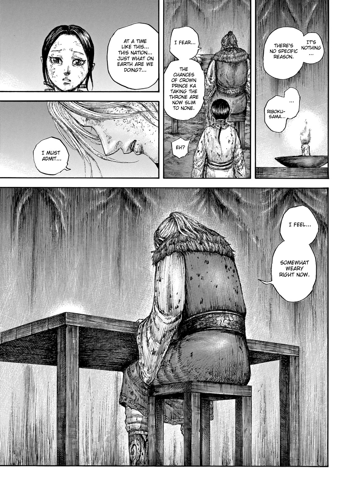 Kingdom manga, chapter 646, page 19 of 21