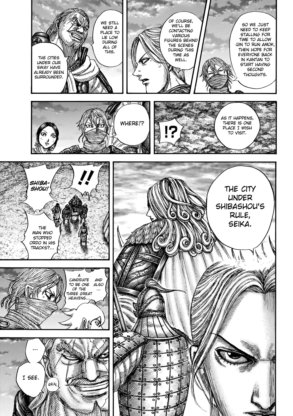 Kingdom Chapter 647 page 11 - Chapter 647: Activity at Kanan