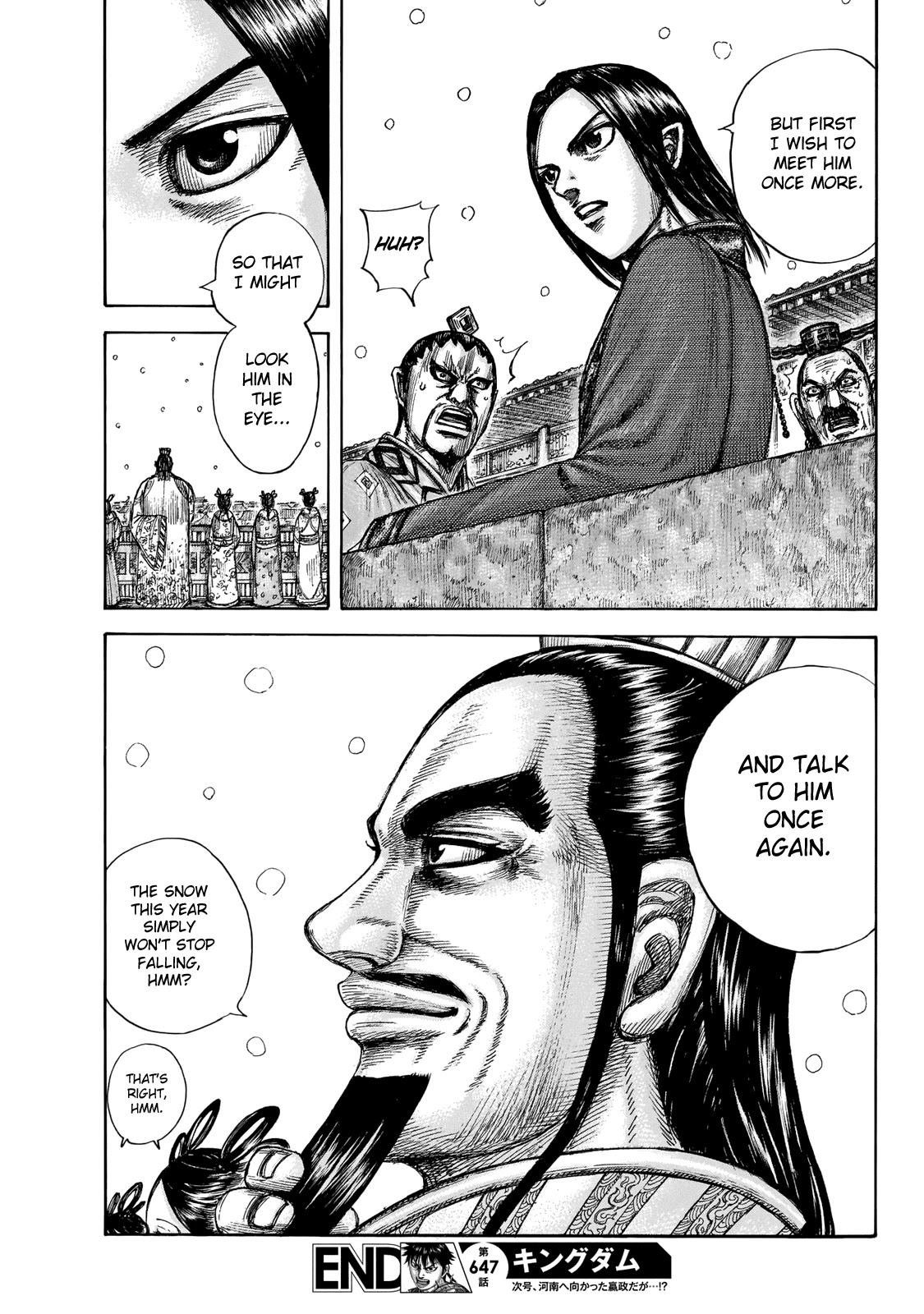 Kingdom Chapter 647 page 21 - Chapter 647: Activity at Kanan