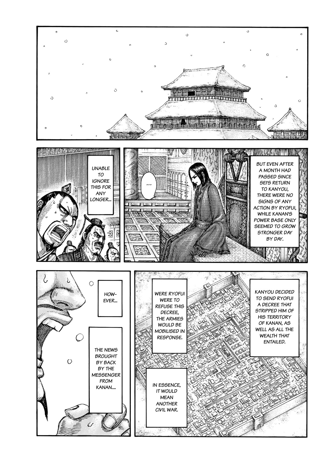 Kingdom manga, chapter 648, page 16 of 21