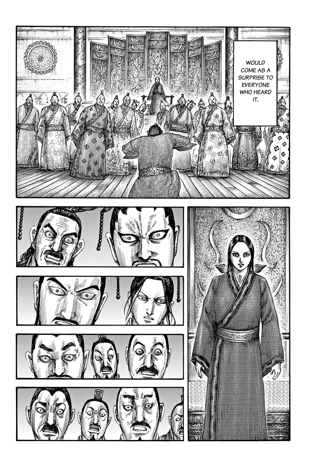 Kingdom manga, chapter 648, page 17 of 21