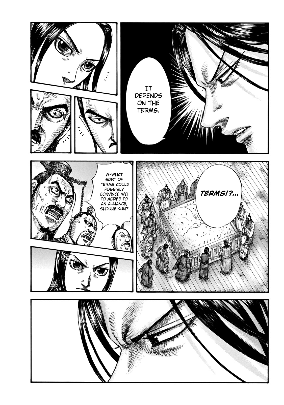 Kingdom Chapter 649 page 13 - Chapter 649: What Terms