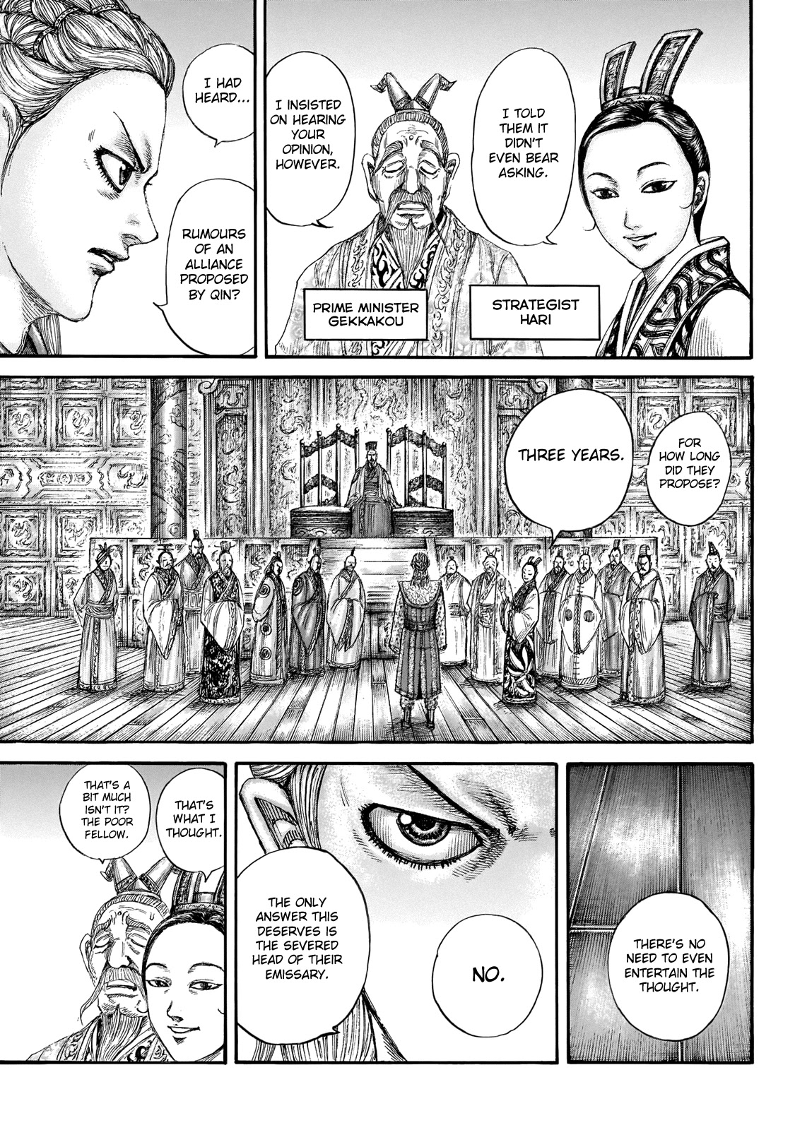 Kingdom Chapter 649 page 16 - Chapter 649: What Terms