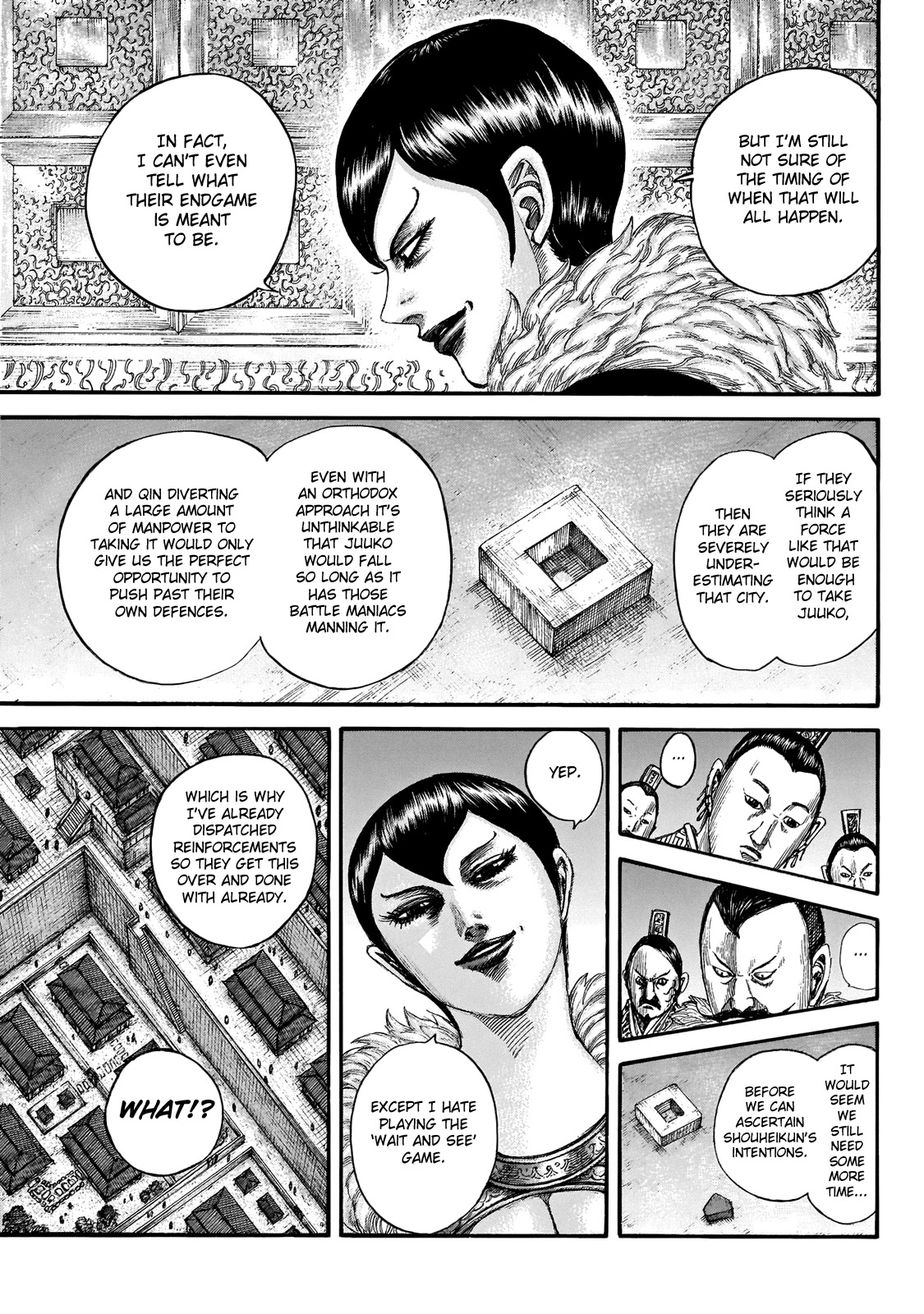 Kingdom manga, chapter 650, page 13 of 19