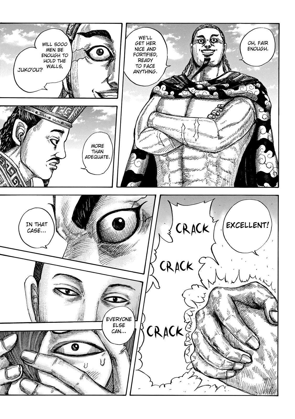Kingdom manga, chapter 650, page 9 of 19