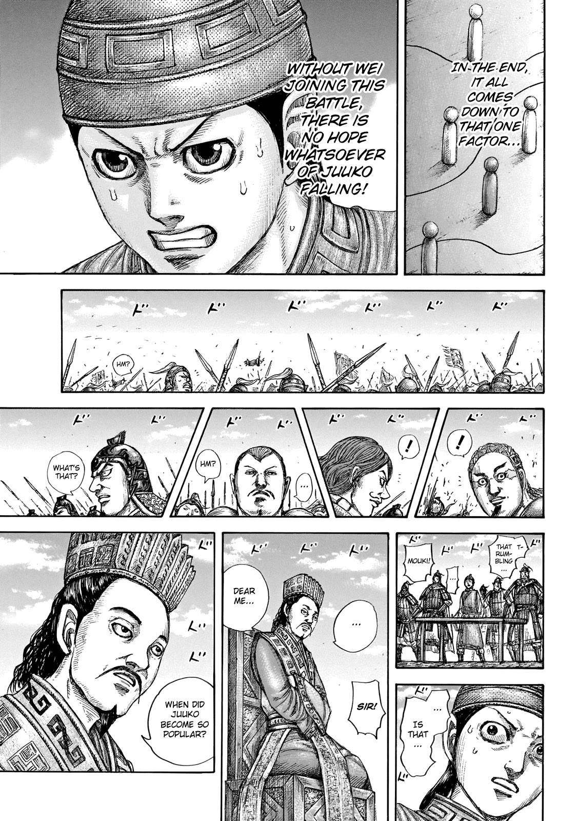 Kingdom manga, chapter 651, page 18 of 19