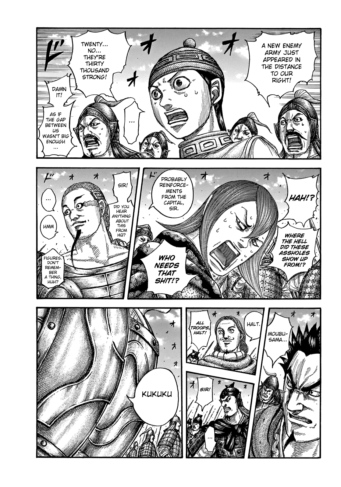 Kingdom manga, chapter 652, page 3 of 20