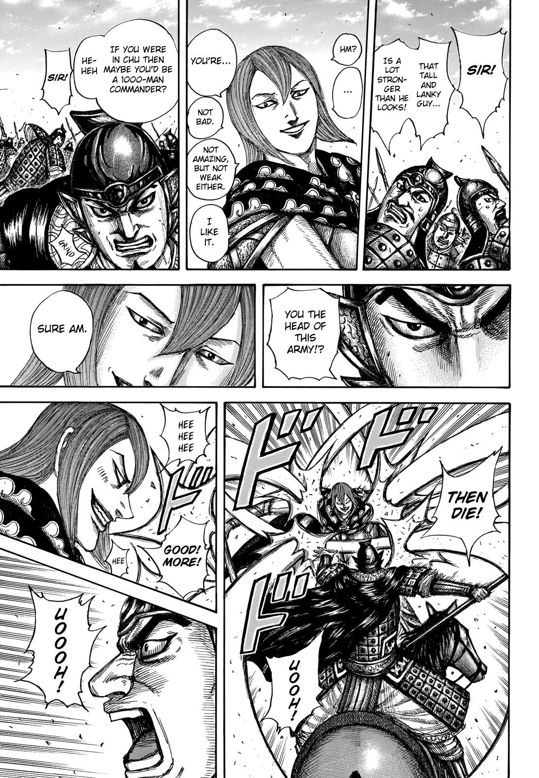 Kingdom manga, chapter 653, page 13 of 18