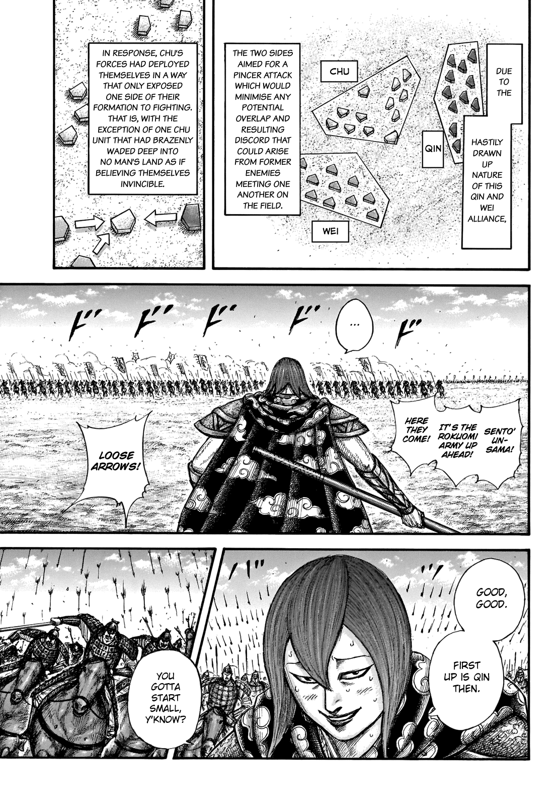 Kingdom manga, chapter 653, page 9 of 18