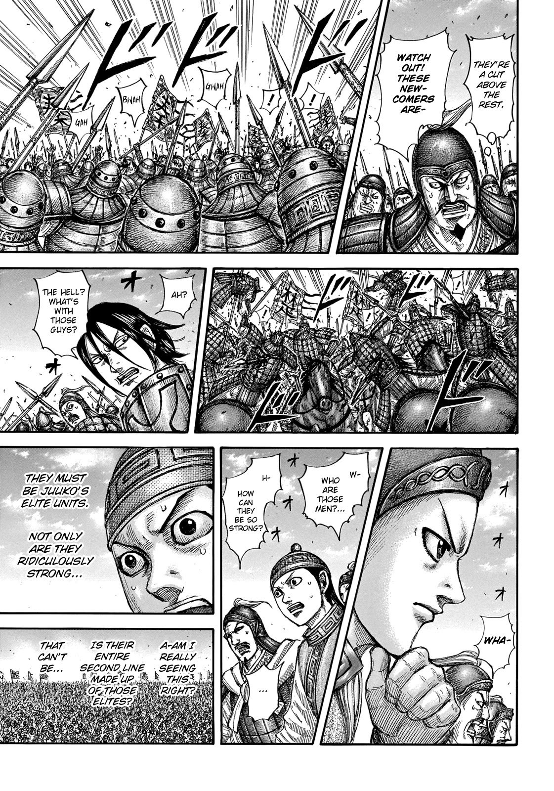 Kingdom manga, chapter 654, page 18 of 22