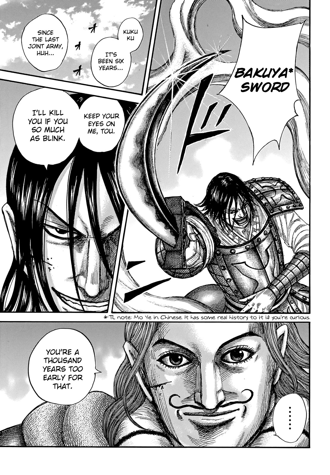 Kingdom manga, chapter 655, page 11 of 21