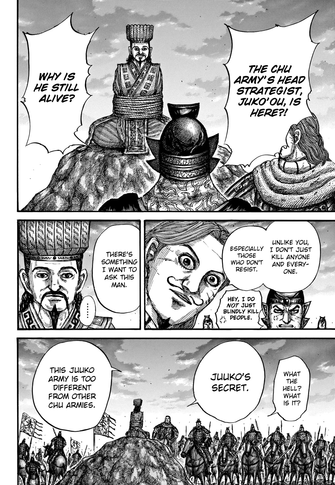 Kingdom manga, chapter 659, page 19 of 20