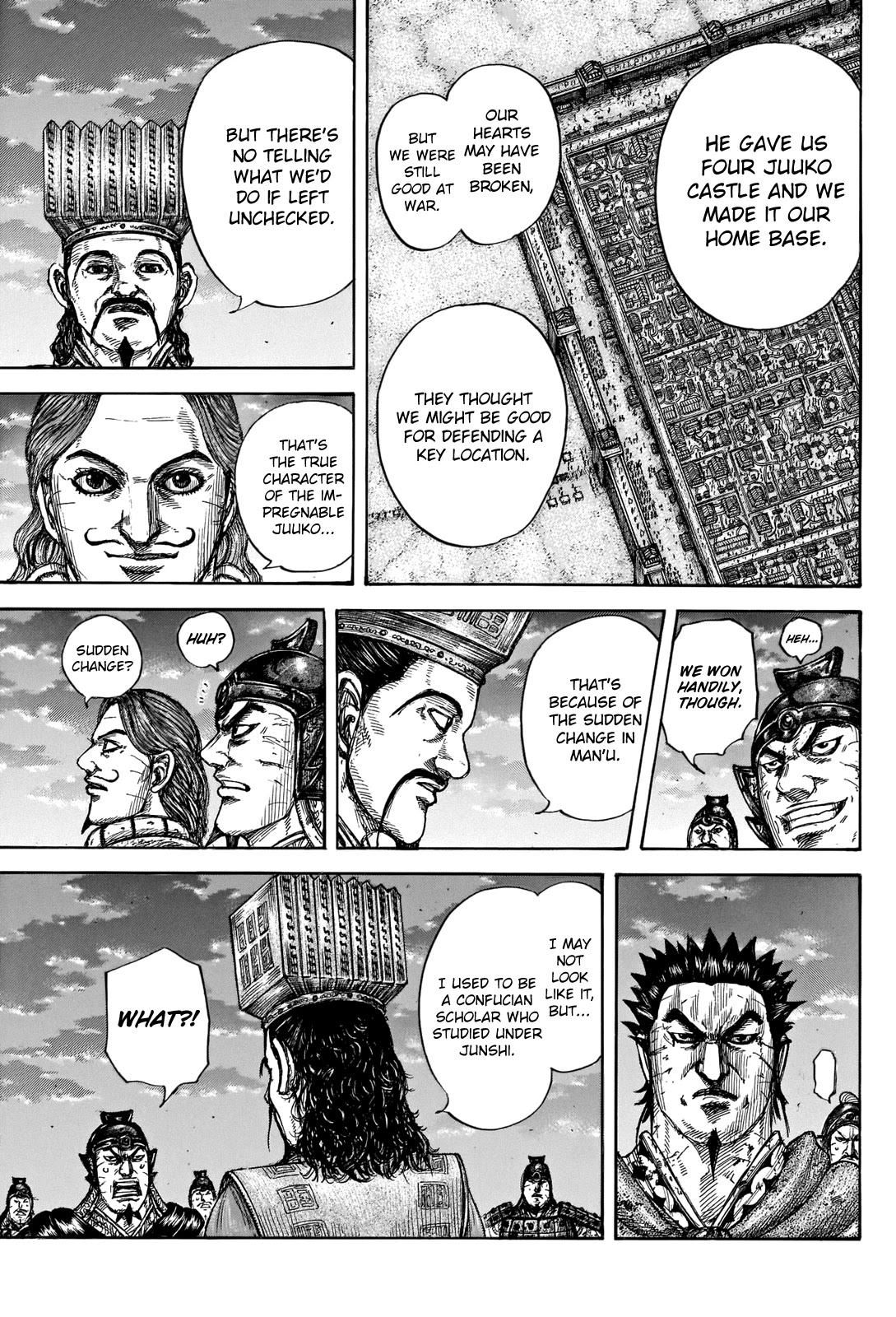 Kingdom manga, chapter 660, page 15 of 21