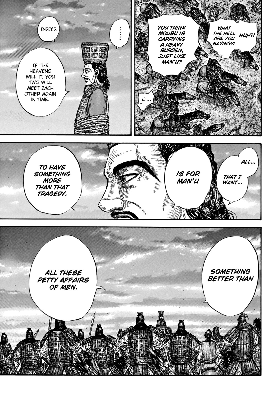 Kingdom manga, chapter 660, page 19 of 21