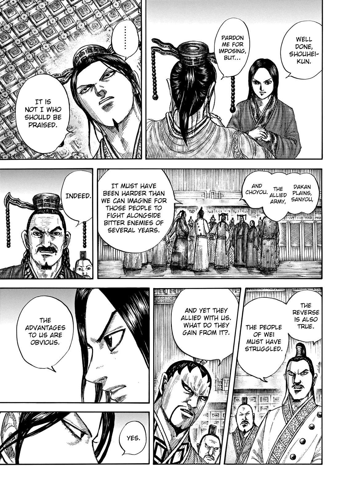 Kingdom Chapter 661 page 11 - Chapter 661: Advantageous