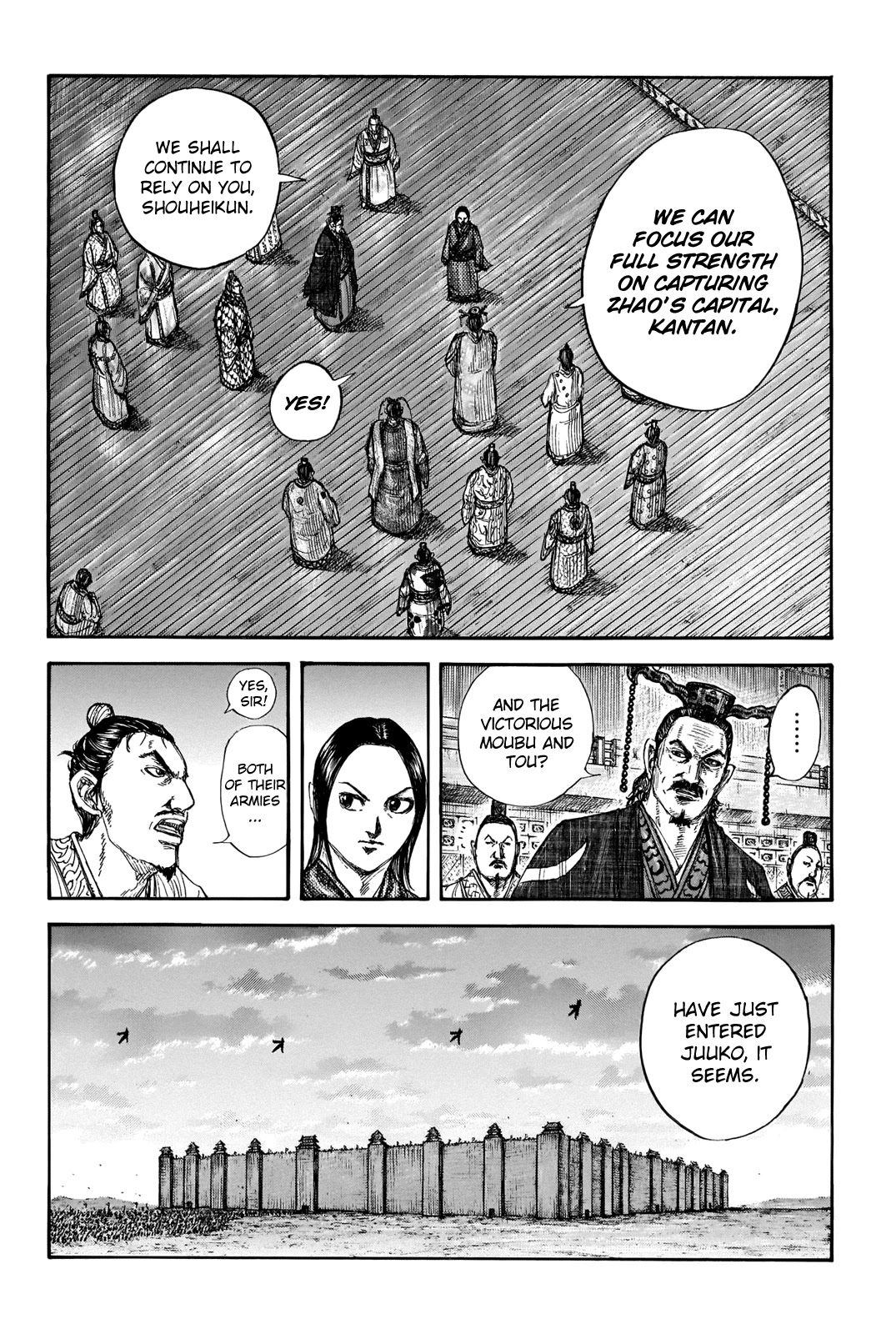 Kingdom Chapter 661 page 12 - Chapter 661: Advantageous