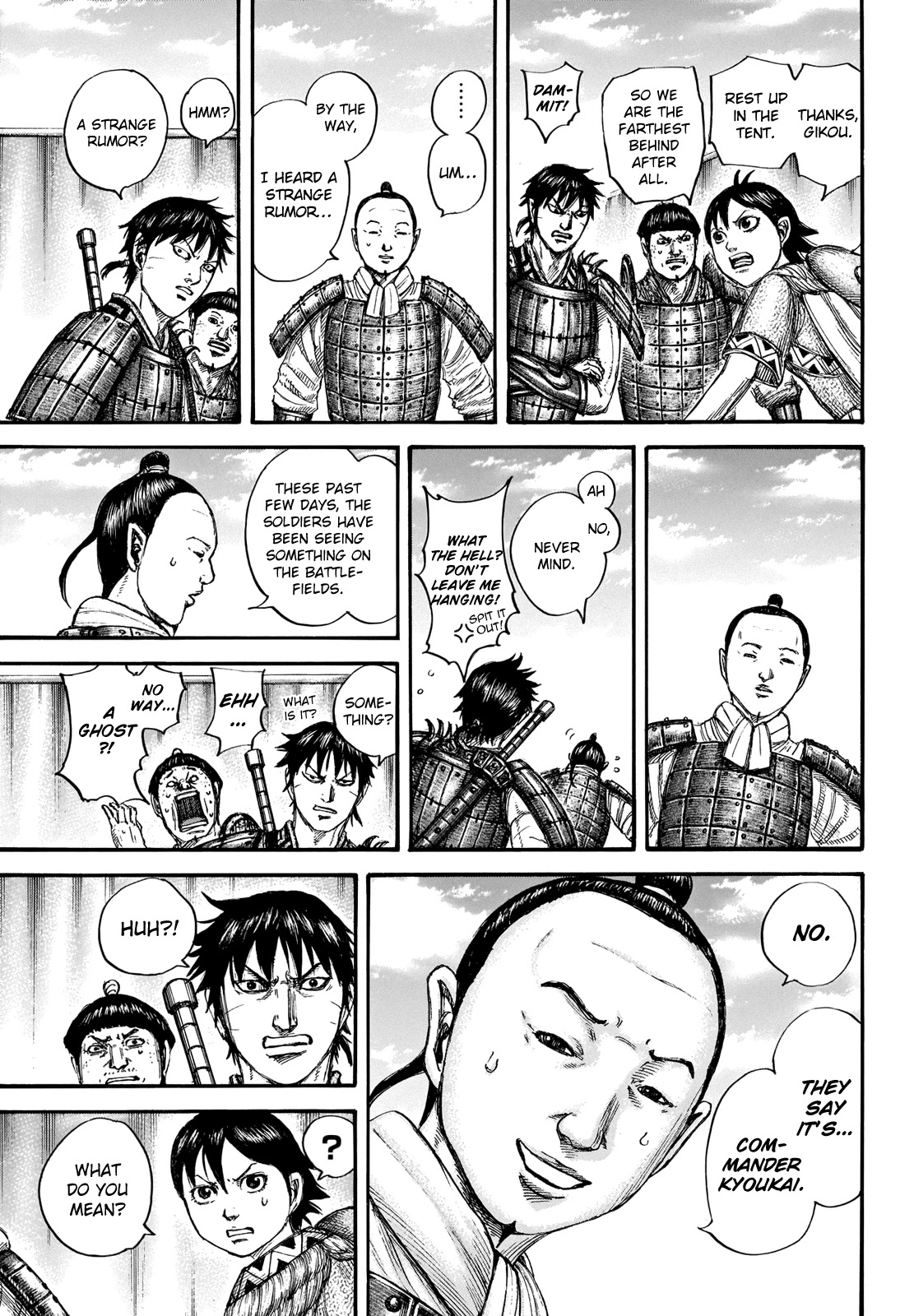 Kingdom Chapter 663 page 7 - Chapter 663: Rumors of Kyoukai