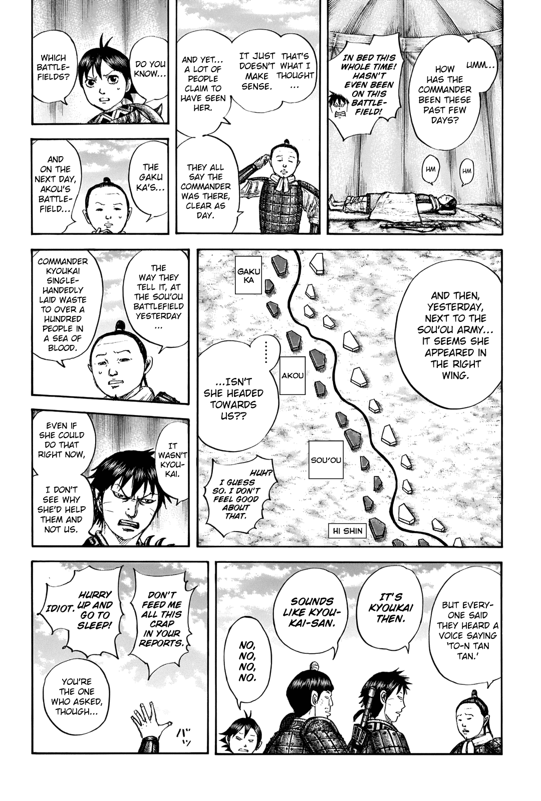 Kingdom Chapter 663 page 8 - Chapter 663: Rumors of Kyoukai