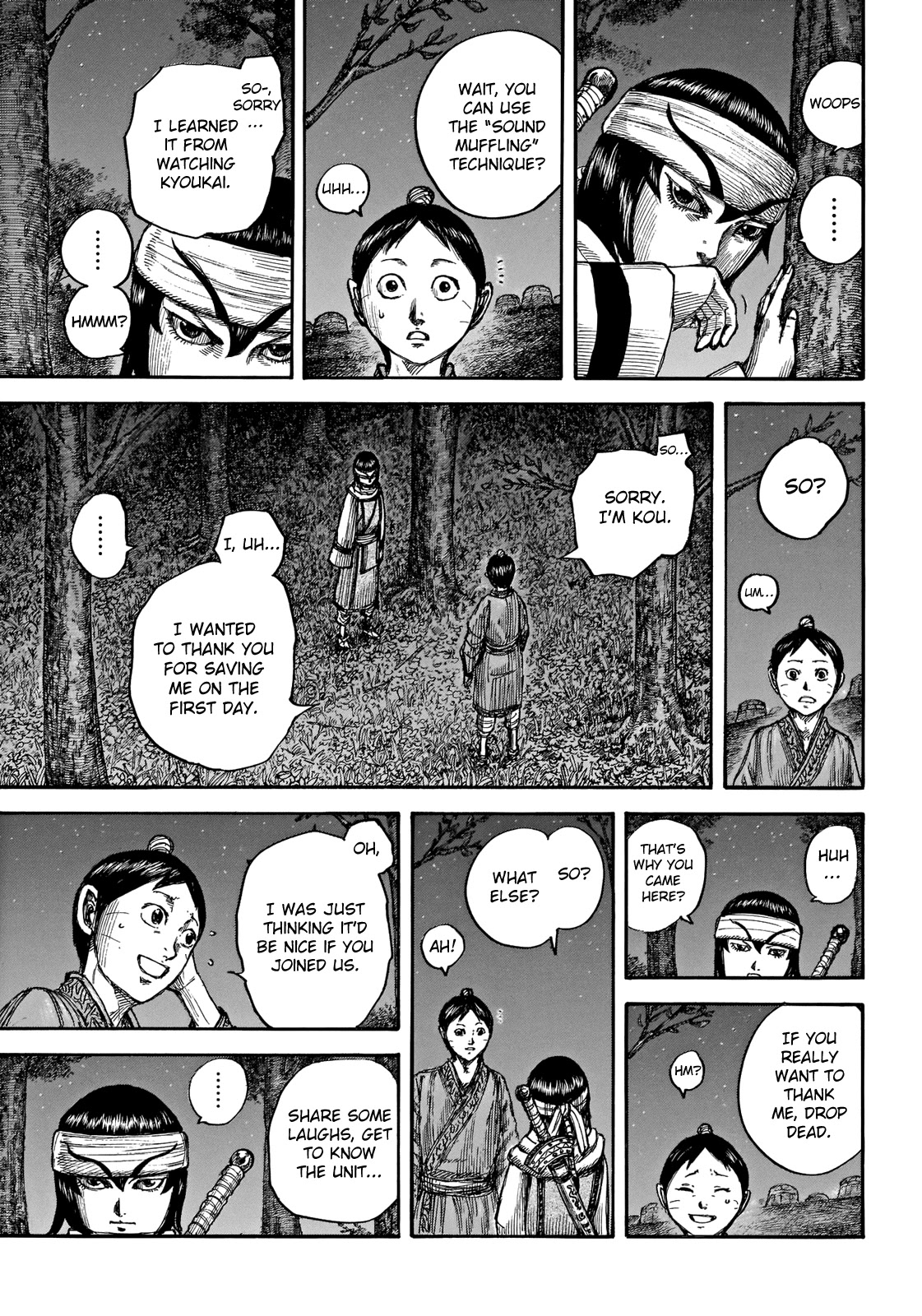 Kingdom manga, chapter 665, page 11 of 21