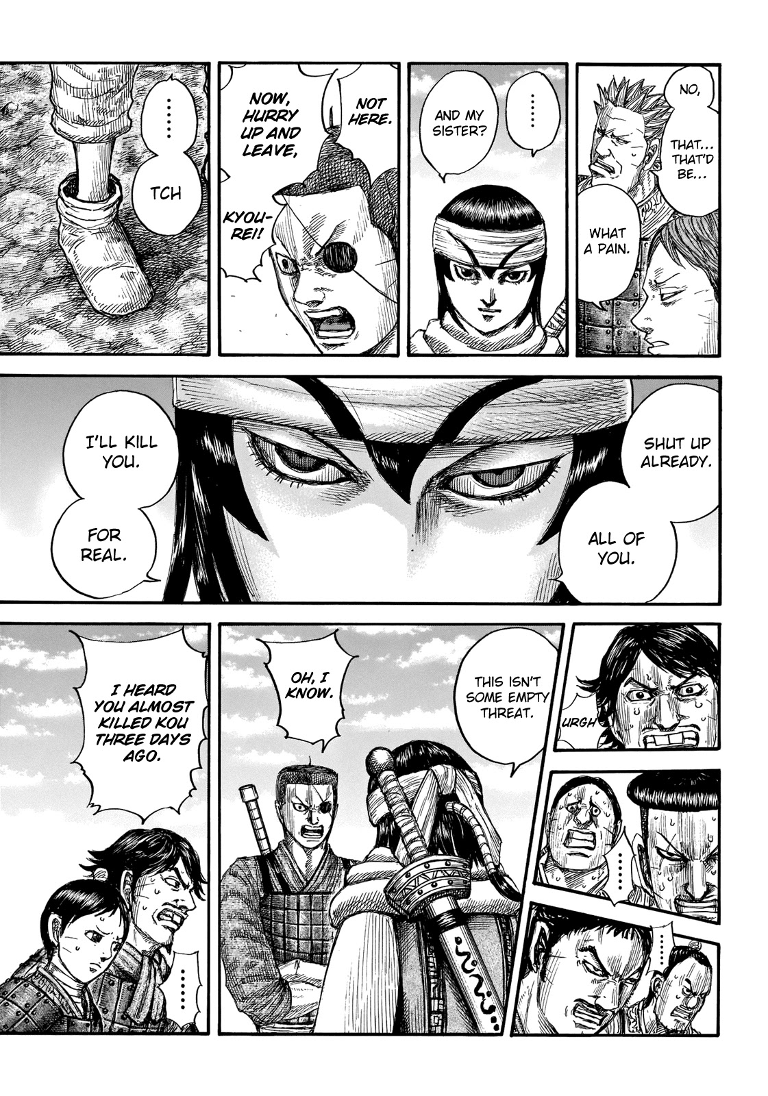 Kingdom manga, chapter 665, page 17 of 21