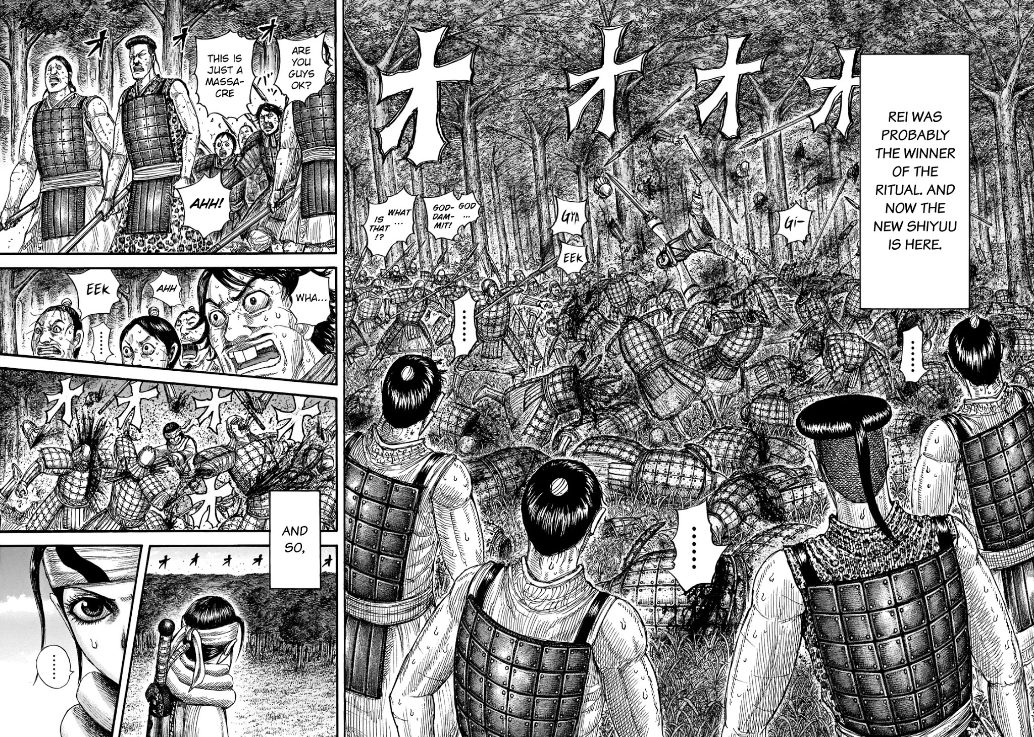 Kingdom manga, chapter 665, page 5 of 21