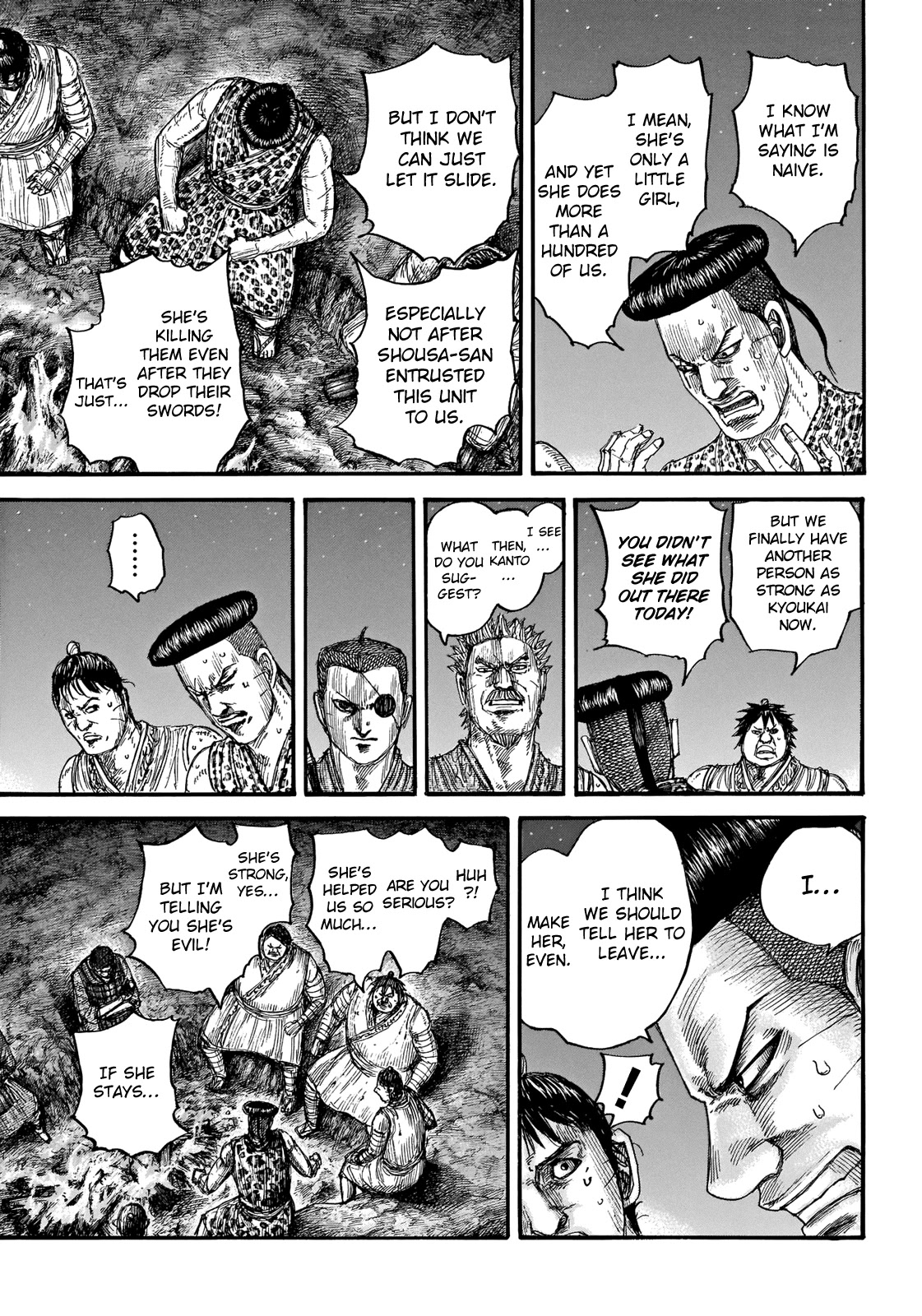 Kingdom manga, chapter 665, page 9 of 21