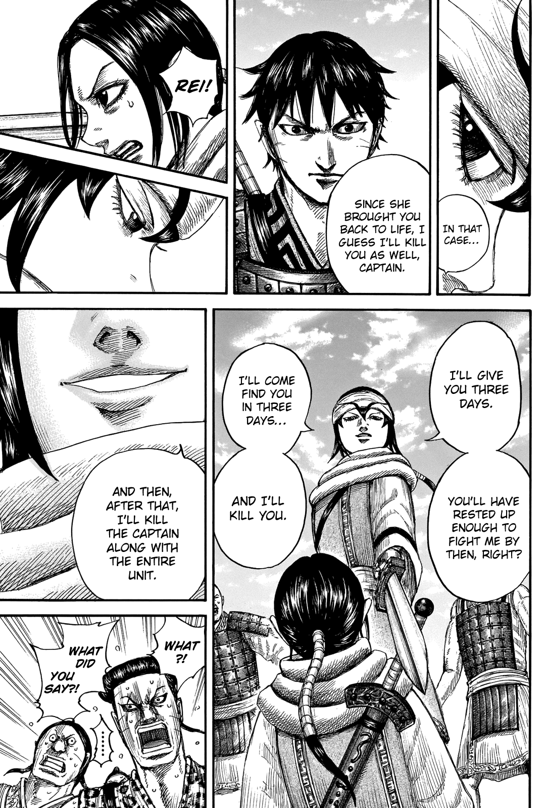 Kingdom manga, chapter 666, page 11 of 20