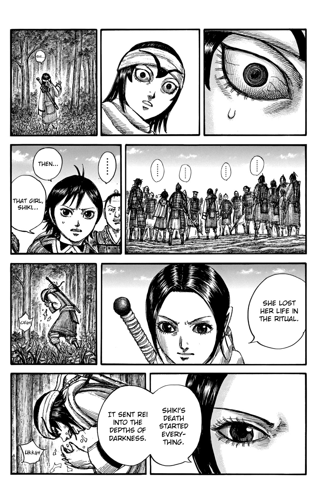 Kingdom manga, chapter 666, page 19 of 20