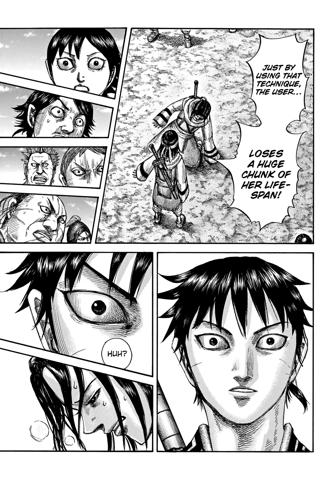 Kingdom manga, chapter 666, page 9 of 20