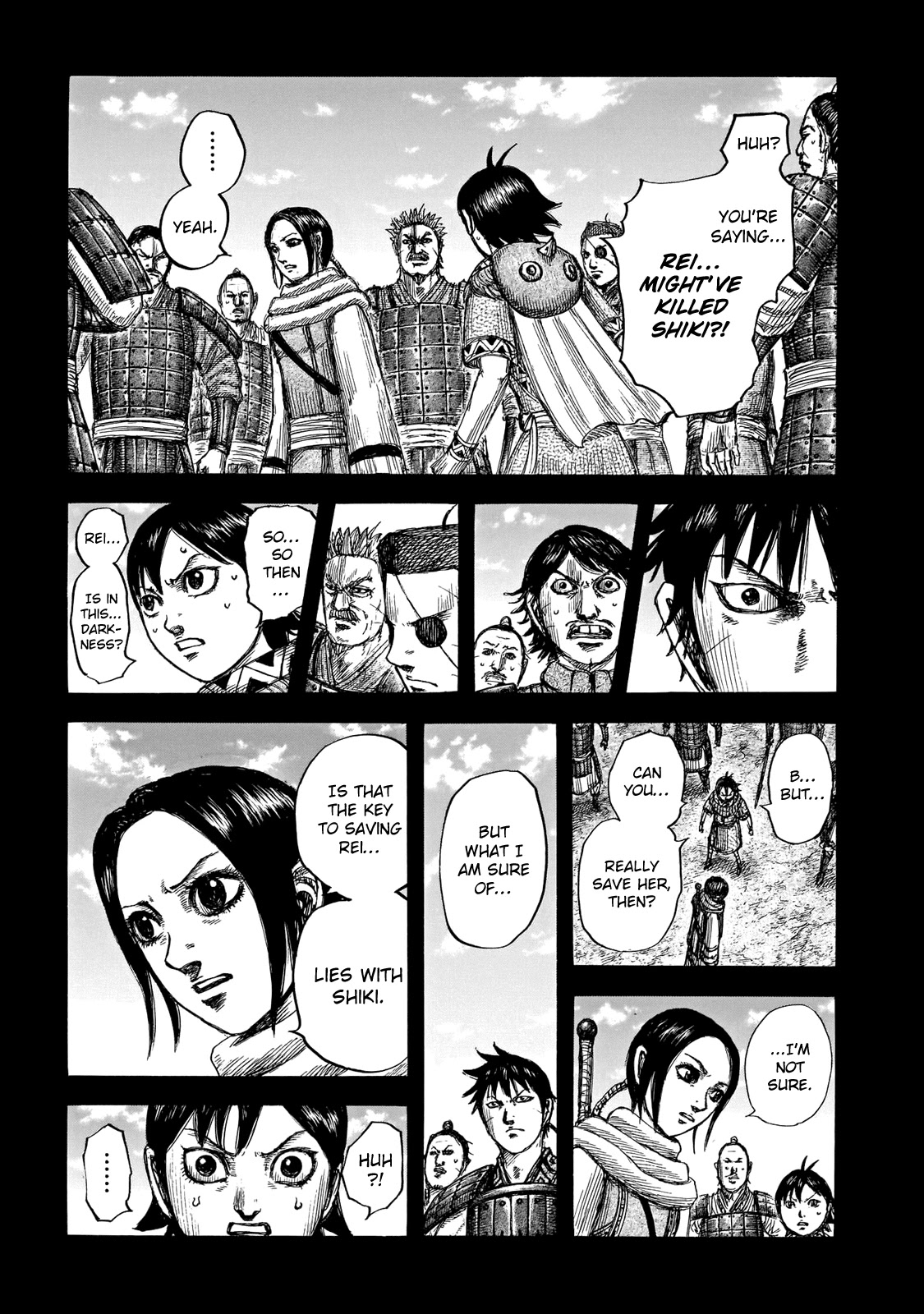 Kingdom manga, chapter 668, page 10 of 22