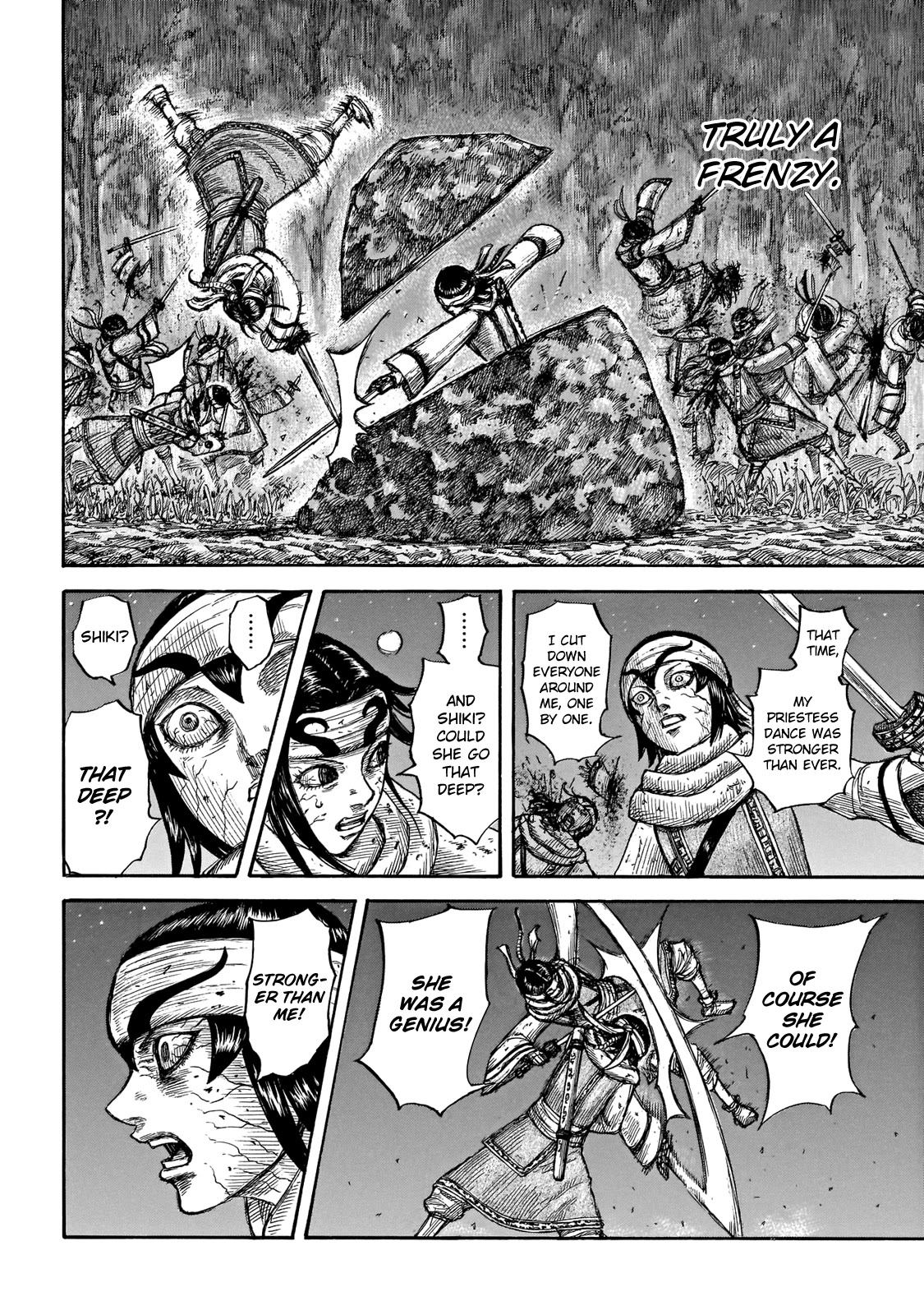 Kingdom manga, chapter 668, page 14 of 22