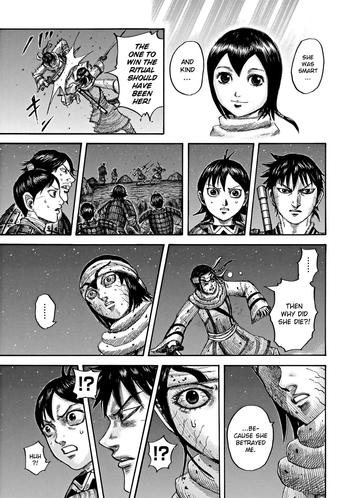 Kingdom manga, chapter 668, page 15 of 22