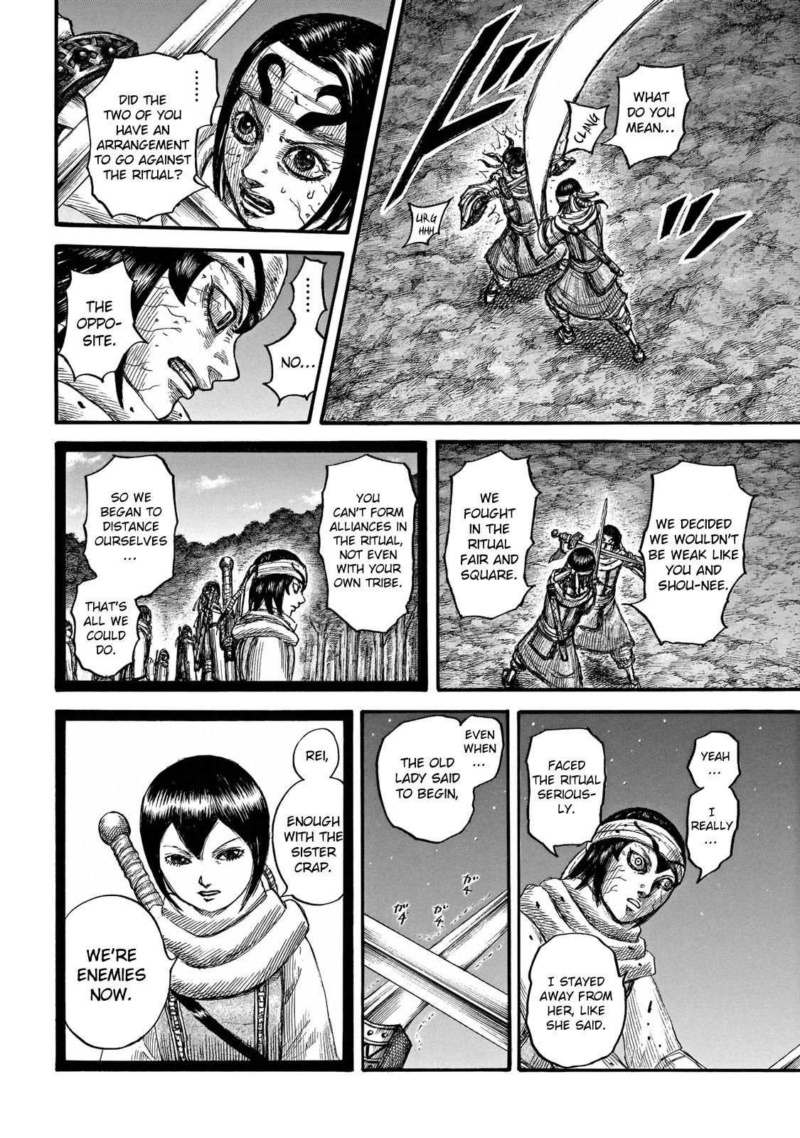 Kingdom manga, chapter 668, page 16 of 22