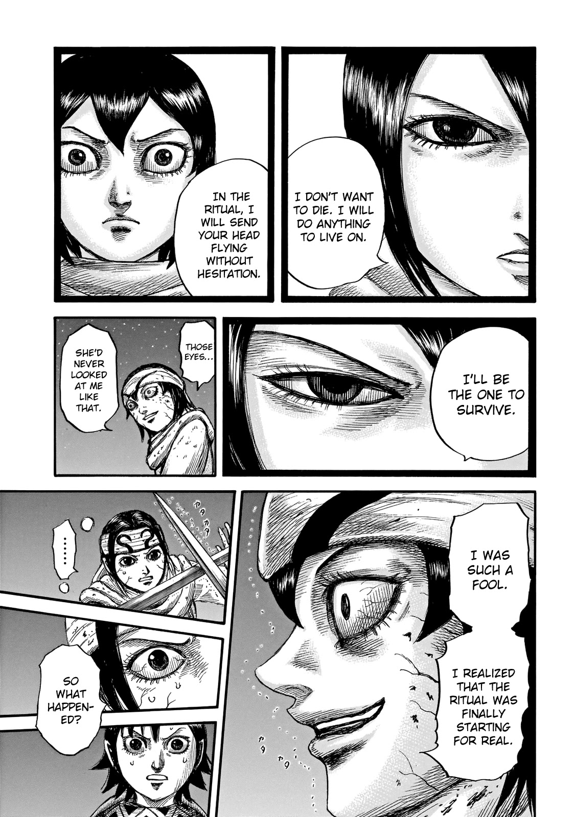Kingdom manga, chapter 668, page 17 of 22
