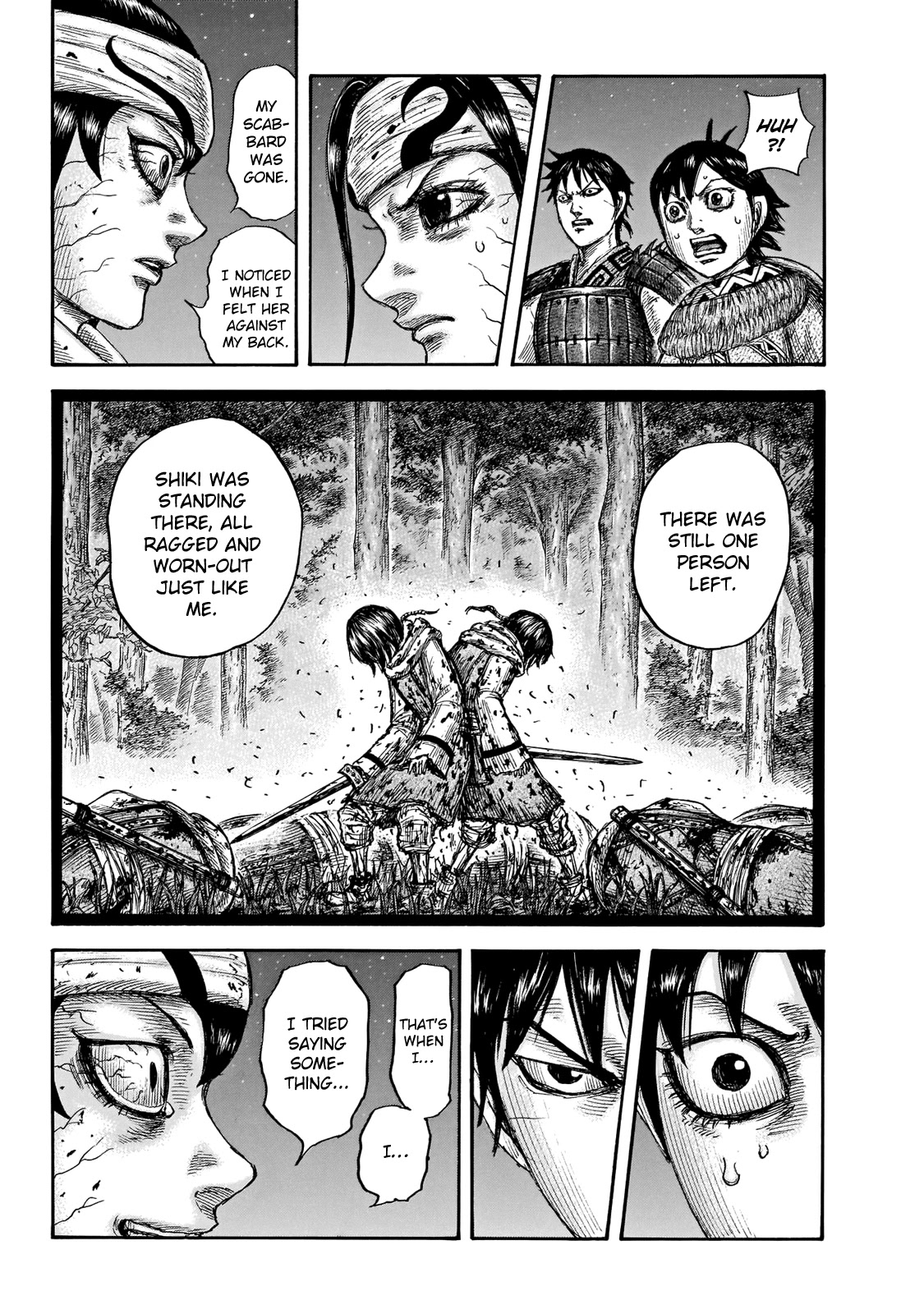 Kingdom manga, chapter 668, page 20 of 22