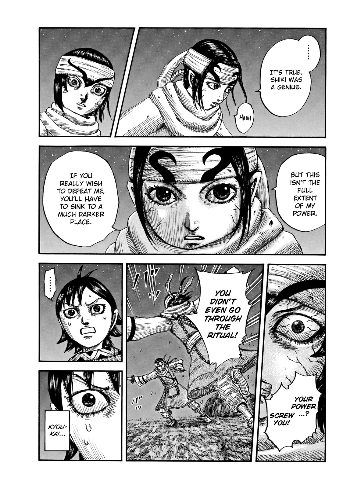 Kingdom manga, chapter 668, page 9 of 22
