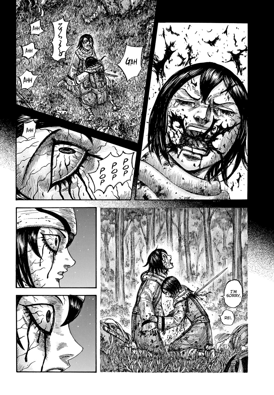 Kingdom manga, chapter 669, page 13 of 20