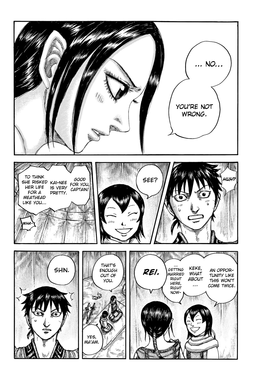 Kingdom manga, chapter 670, page 12 of 21