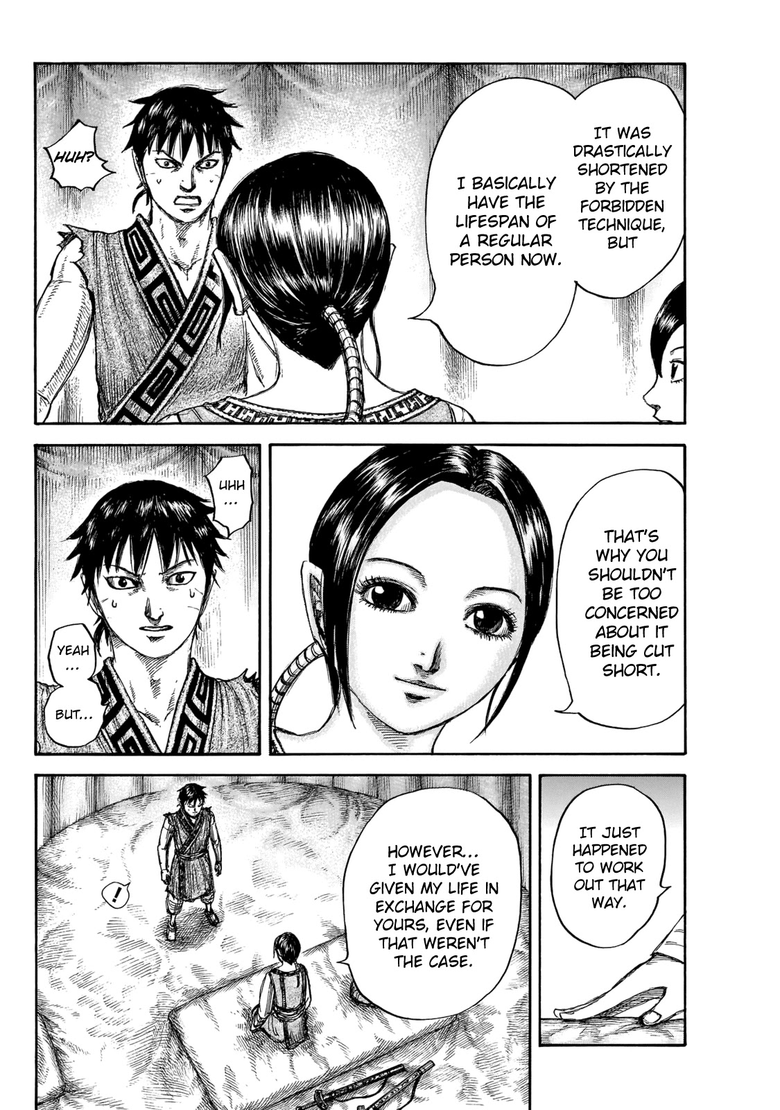 Kingdom manga, chapter 670, page 14 of 21