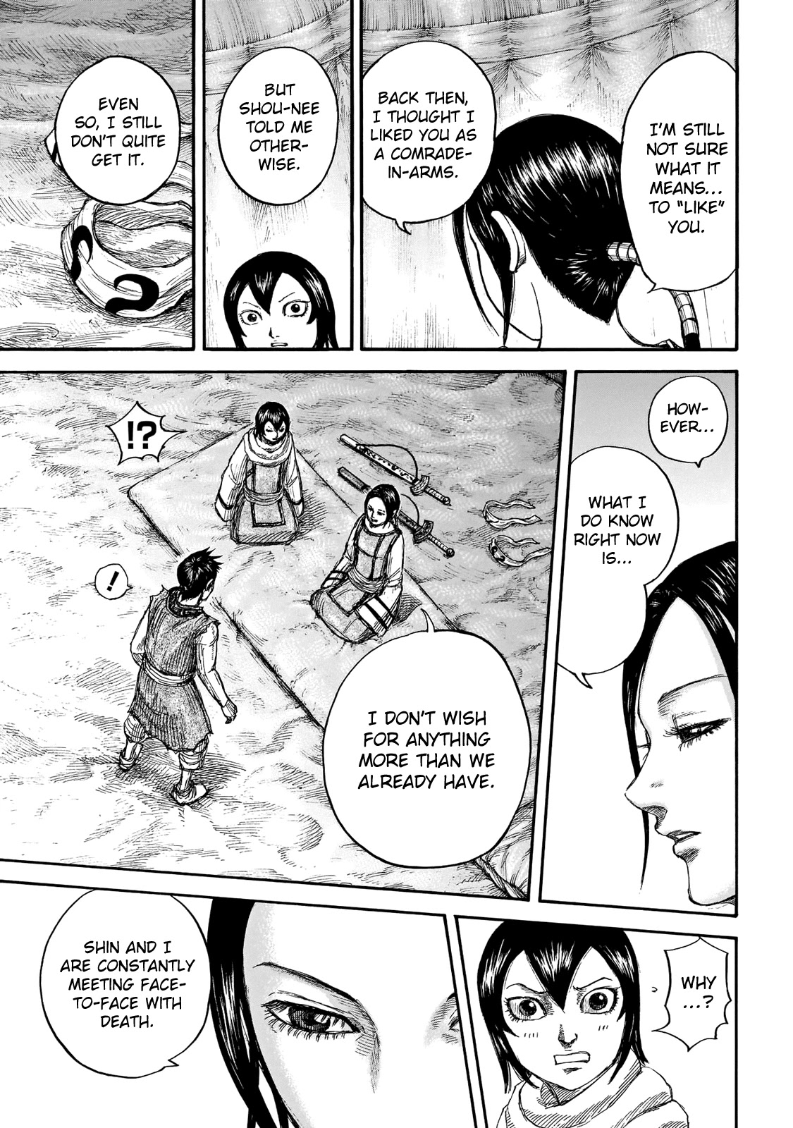 Kingdom manga, chapter 670, page 15 of 21
